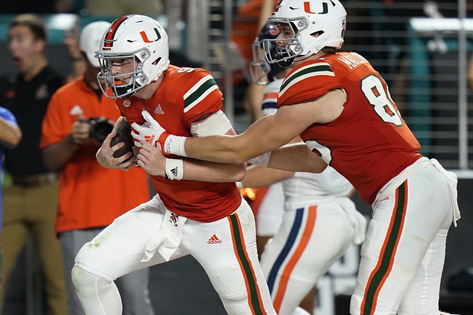 Virginia Miami Football